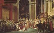 Jacques-Louis  David Consecration of the Emperor Napoleon (mk05) oil painting picture wholesale